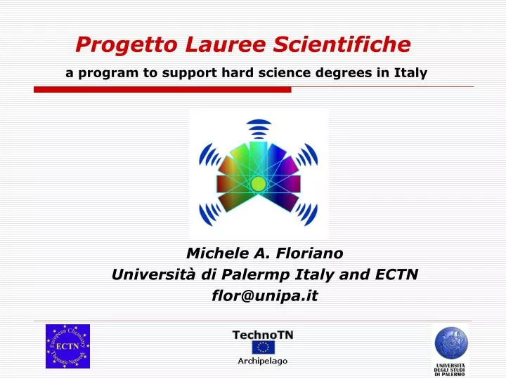 progetto lauree scientifiche a program to support hard science degrees in italy