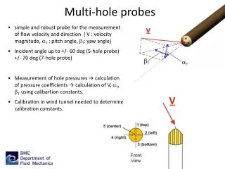 Multi-hole probes