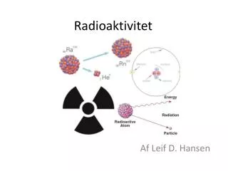 radioaktivitet