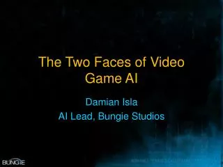 The Two Faces of Video Game AI