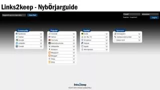 Links2keep - Nyb ö rjarguide