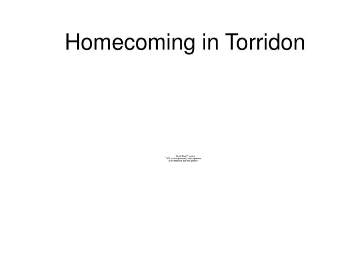 homecoming in torridon