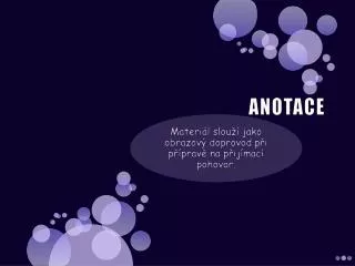 anotace