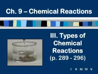 ch 9 chemical reactions