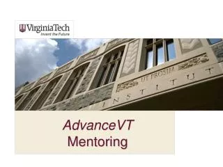 AdvanceVT Mentoring