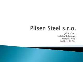pilsen steel s r o