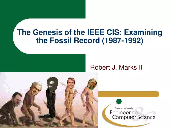 the genesis of the ieee cis examining the fossil record 1987 1992