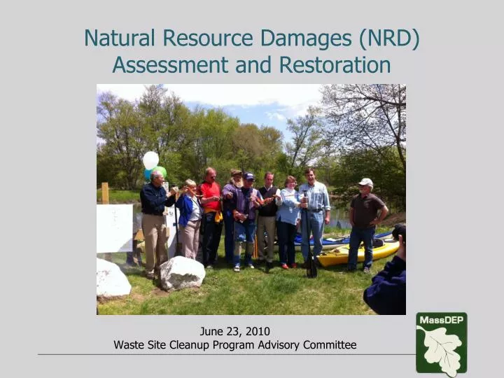 natural resource damages nrd assessment and restoration