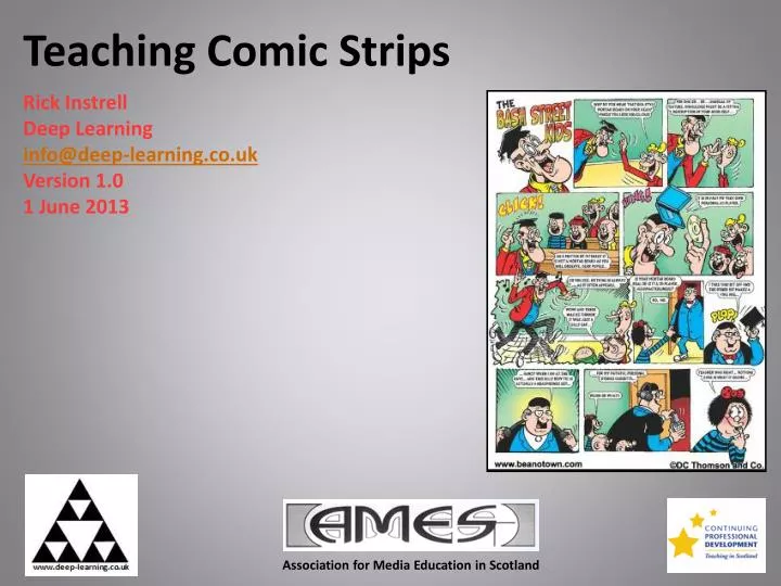 teaching comic strips