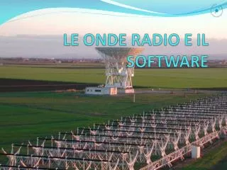 le onde radio e il software