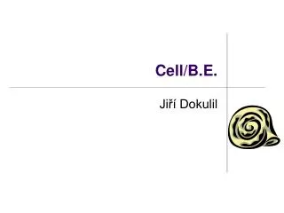 Cell/B.E.