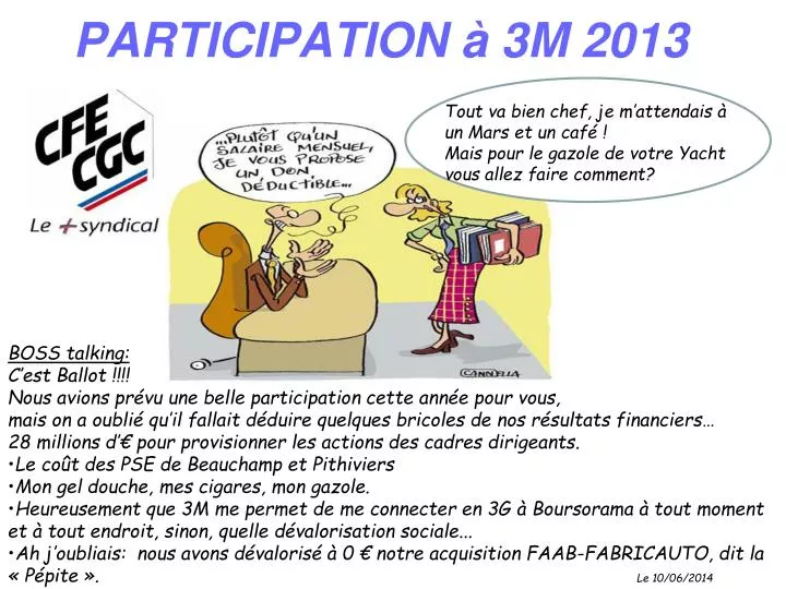 participation 3m 2013