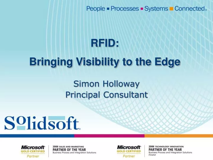 rfid bringing visibility to the edge