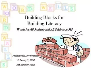 Building Blocks for Building Literacy