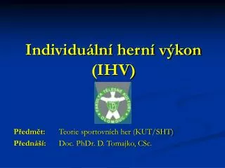 individu ln hern v kon ihv