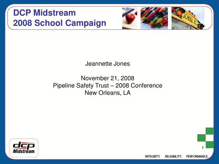 dcp midstream 2008 school campaign