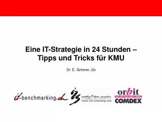 eine it strategie in 24 stunden tipps und tricks f r kmu