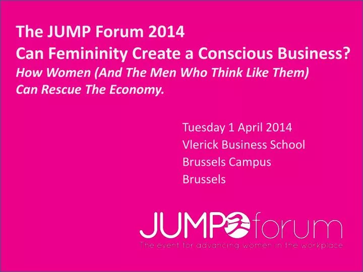 tuesday 1 april 2014 vlerick business school brussels campus brussels