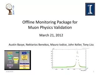 Offline Monitoring Package for Muon Physics Validation
