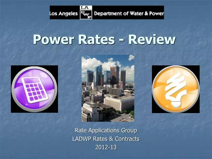power rates review