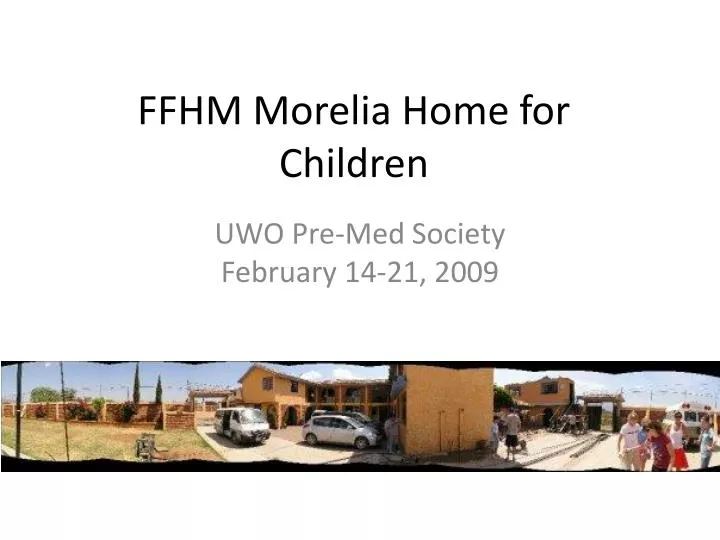 ffhm morelia home for children