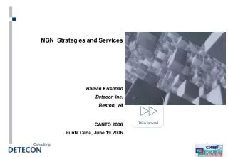 NGN Strategies and Services