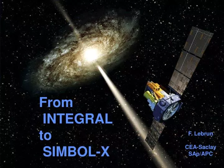 from integral to simbol x