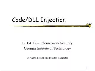 Code/DLL Injection