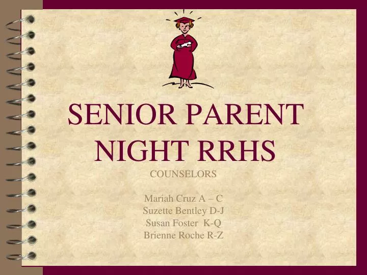 senior parent night rrhs