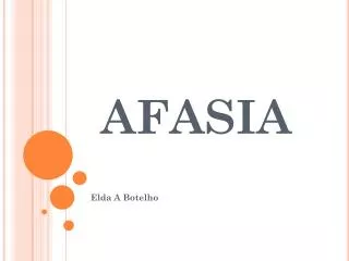 afasia