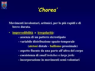 chorea