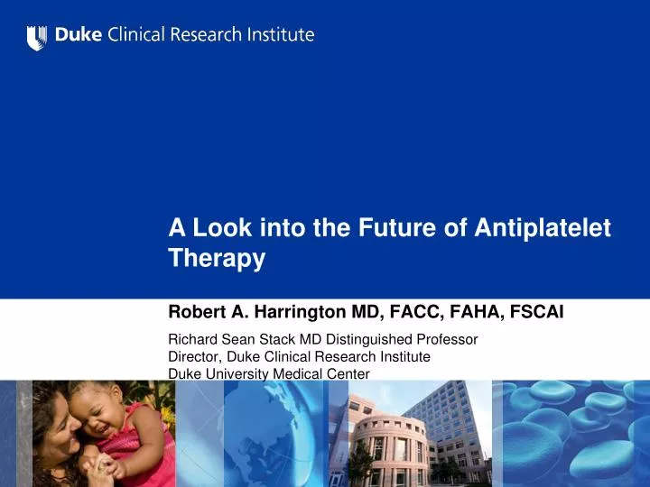 a look into the future of antiplatelet therapy