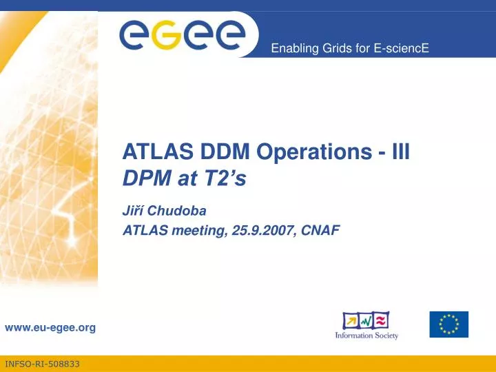 atlas ddm operations iii dpm at t2 s