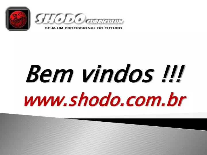 bem vindos www shodo com br