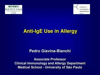 Anti-IgE Use in Allergy