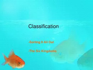 Classification