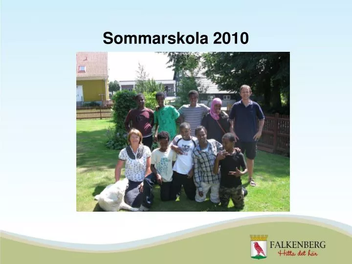 sommarskola 2010