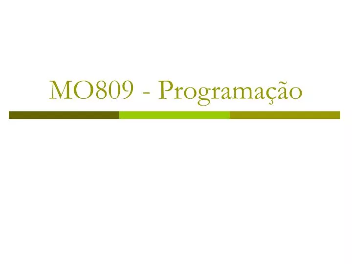 mo809 programa o