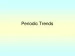 Periodic Trends - slide 1