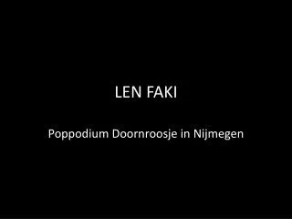 len faki