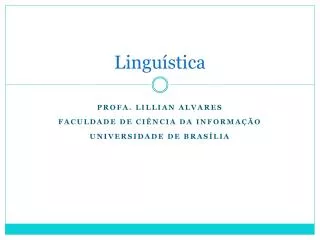 lingu stica