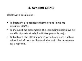 4 avokimi oshc