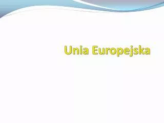 unia europejska