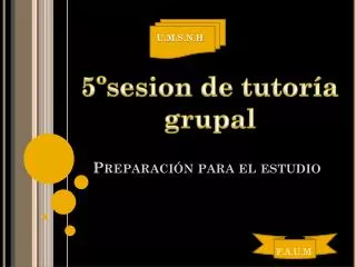 preparaci n para el estudio