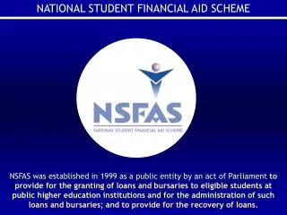 NATIONAL STUDENT FINANCIAL AID SCHEME