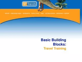 Basic Building Blocks: Travel Training
