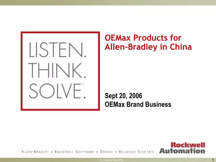 oemax products for allen bradley in china