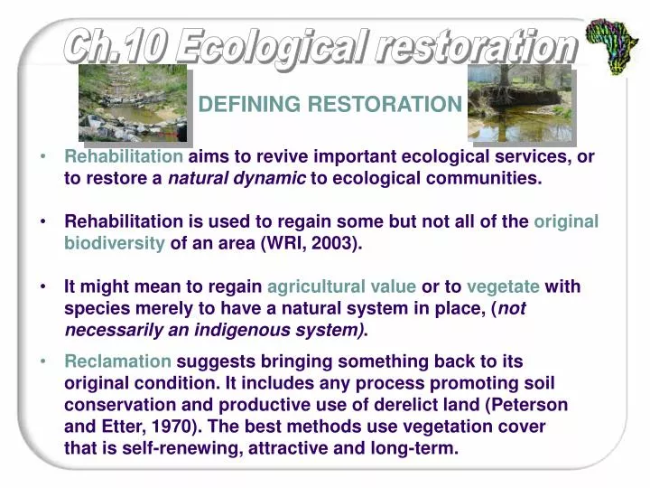 defining restoration