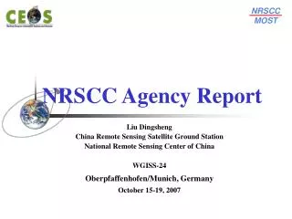 NRSCC Agency Report