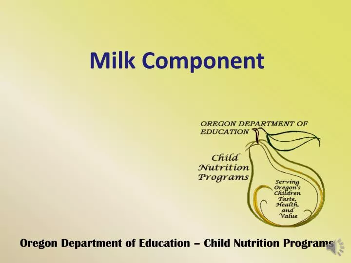 milk component